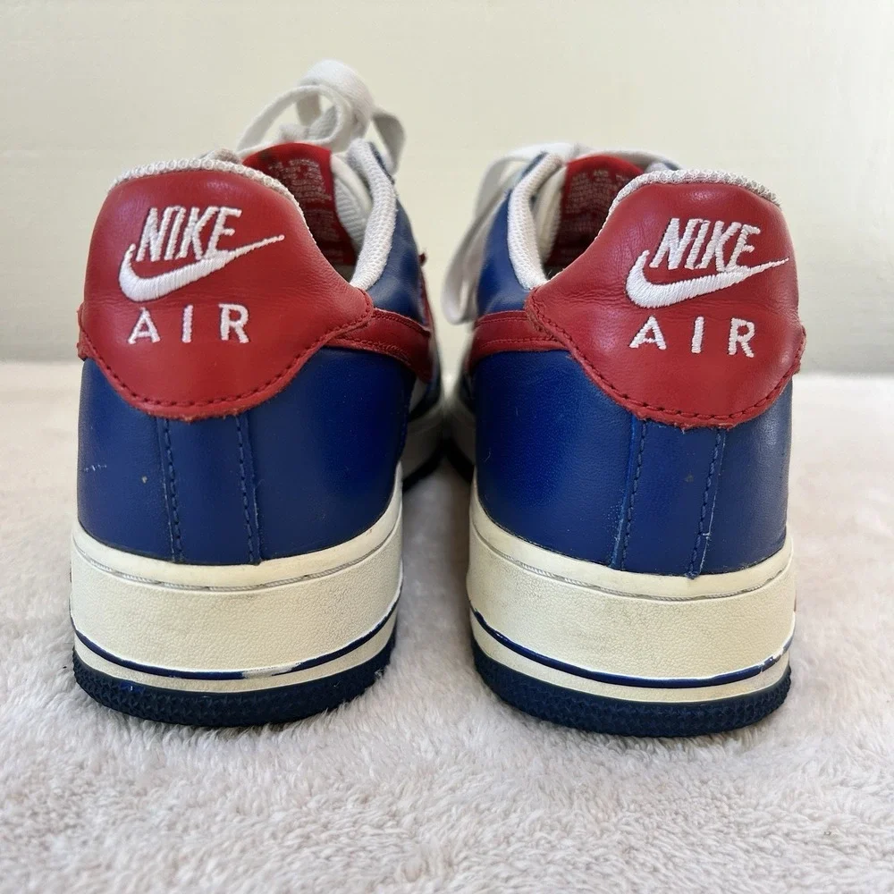 Nike Air Force 1 2004 USA Independence Day Red White Blue Size 9.5
